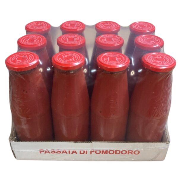 Passata di Pomodoro Calabrese 72 CL da 12 vasetti, confezione famiglia